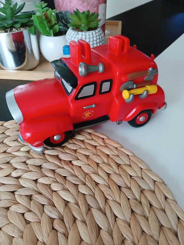Voiture de pompiers pour bébé 🌿🎁 - photo numéro 2