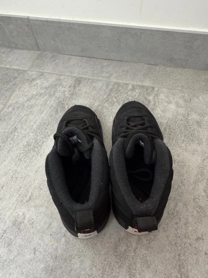 Baskets Jordan XII 12 retro black enfant unisexe taille 27 neuves - photo numéro 6
