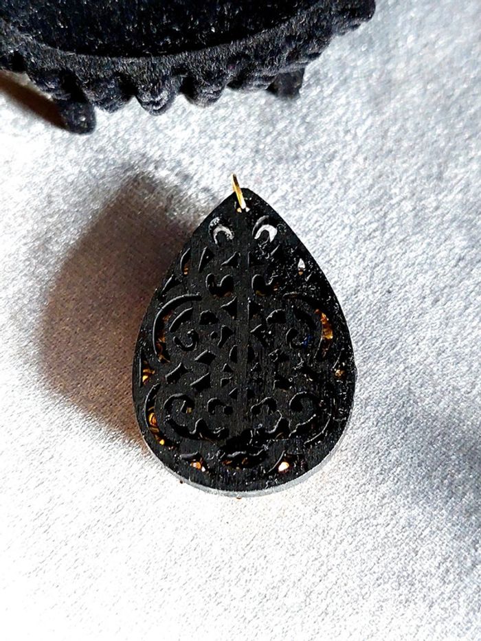 Magnifique pendentif style vintage victorien - photo numéro 5