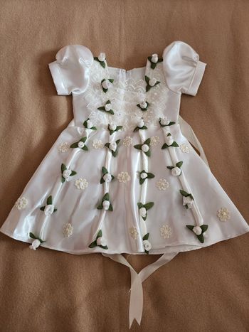 Robe de mariée avec roses