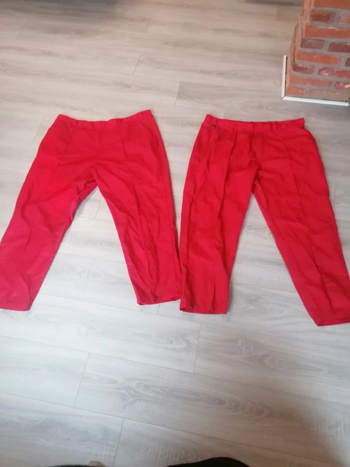2 pantalons Portwest taille XXL