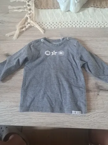 Tee-shirt manches longues Noppies 1mois 56