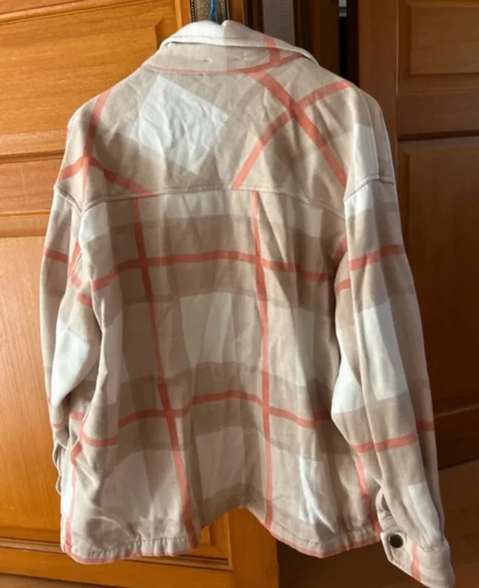 Veste beige et orange - photo numéro 2