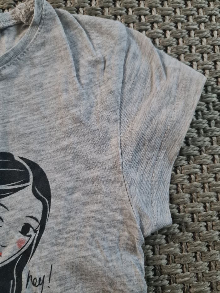 Lot de 3 t-shirts imprimés manches courtes fille - 6 ans - photo numéro 3