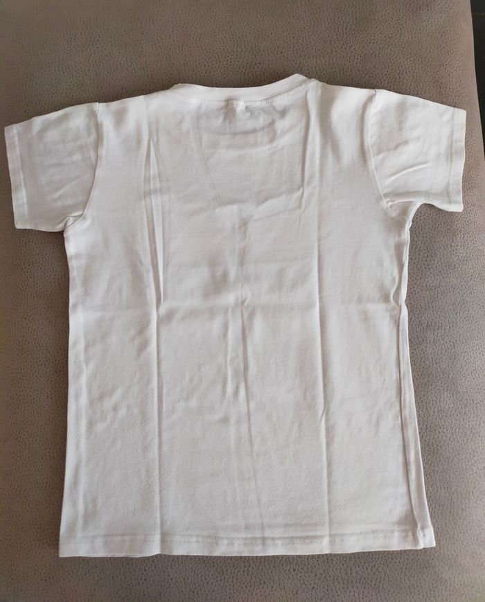 Tee-shirt manches courtes blanc Among Us garçon 12ans - photo numéro 3