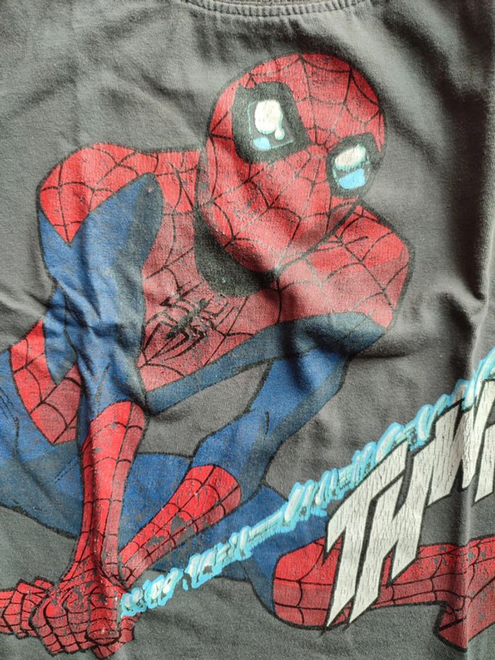 T-shirt manches courtes spiderman 5 ans - photo numéro 2