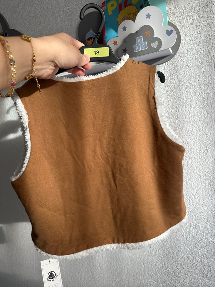 Gilet c’est sans manche réversible - photo numéro 5