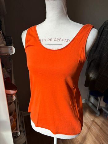 Débardeur orange