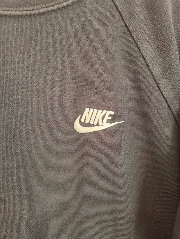 Sweat sans Capuche noir Nike - photo numéro 3