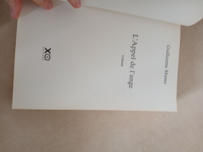 Livre l’appel de l’ange Guillaume musso - photo numéro 4