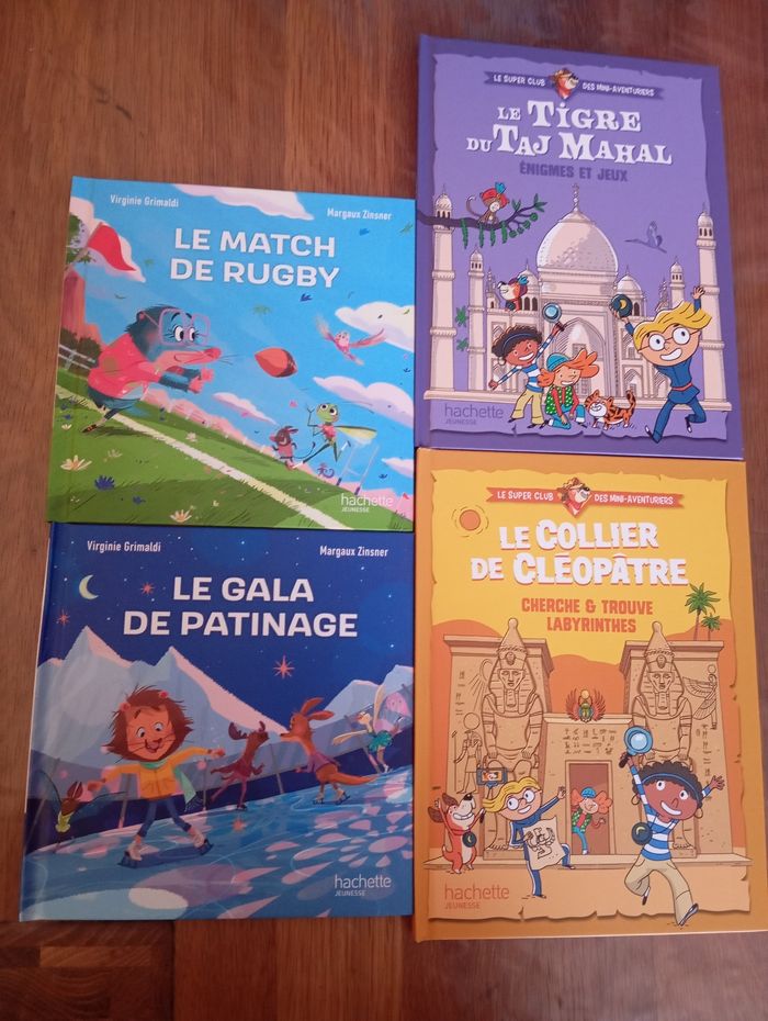 Lot de 4 livres McDo neuf