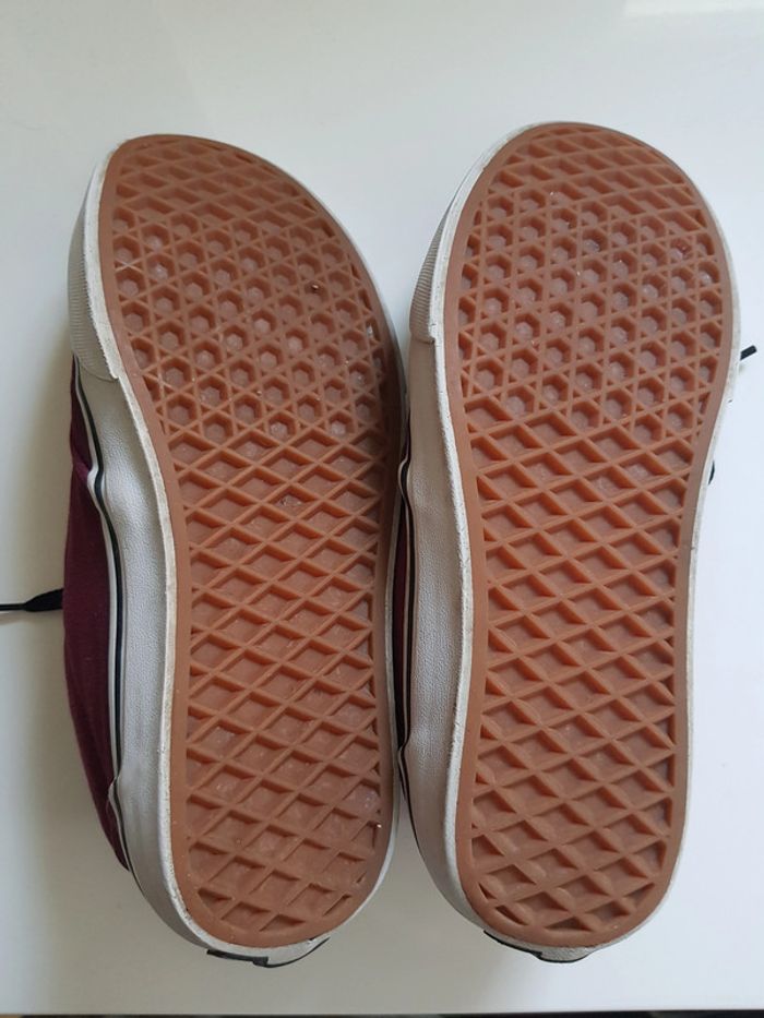 Vans bordeaux taille 37 - photo numéro 2