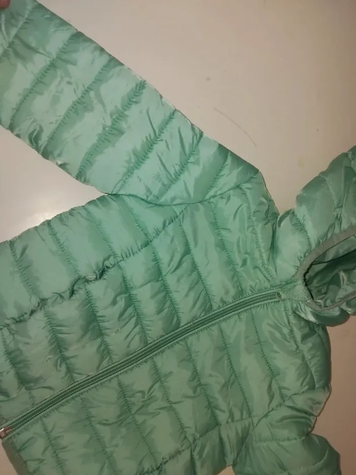 Doudoune turquoise - photo numéro 5