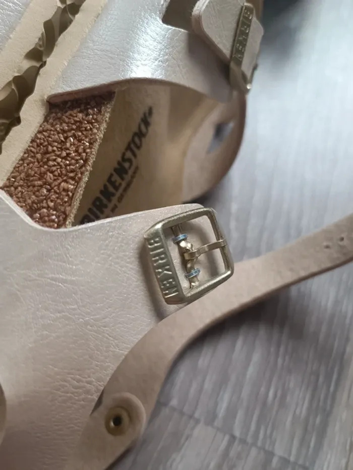 Birkenstock crème brillant 32 - photo numéro 6