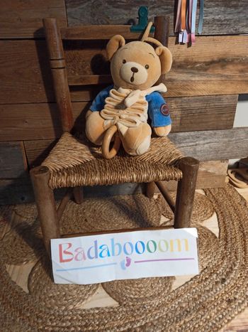 Ours Kaloo musical accordéon tbe