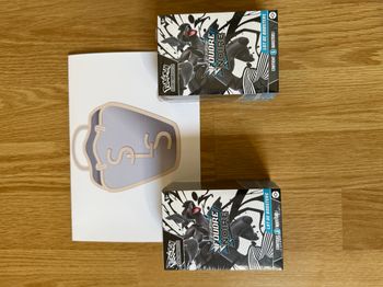 Lot de 2 Coffrets Pokémon, Bundle Foudre Noire EV10.5, en français