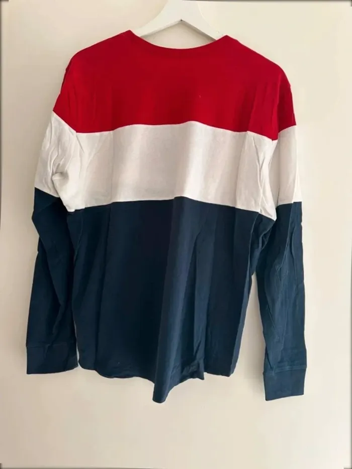 T-shirt Hollister manches longues pour homme taille M - photo numéro 5