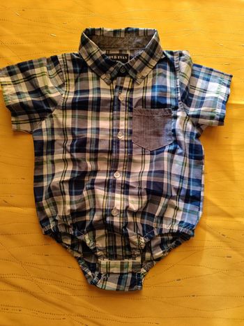 Bodie chemise manches courtes 18-24 mois