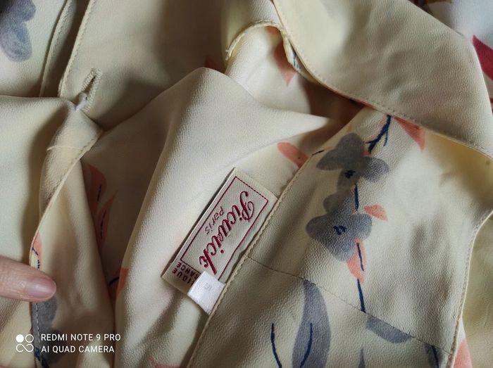 chemisier vintage t5=52 tbe - photo numéro 2