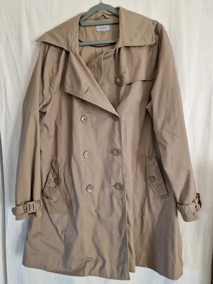 Trench mi long tex woman