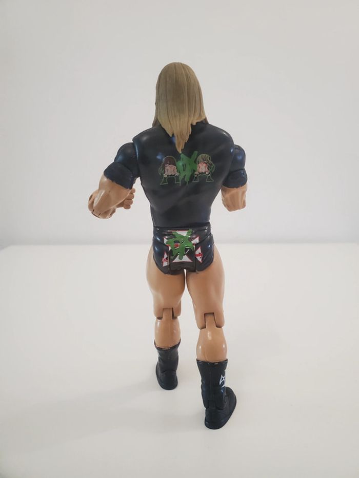 WWE Figurine de Catch Articulée de Triple H Michael Levesque Jakks Pacific 2003  Bon état 18cm env. - photo numéro 3