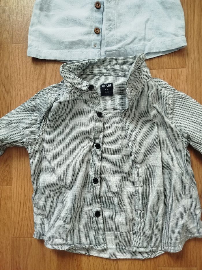 Lot de 3 chemise à - photo numéro 2
