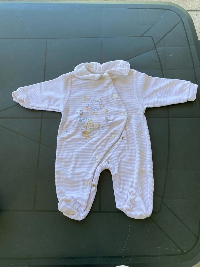 Pyjama et 3 bodies fille 3 mois, été - photo numéro 2