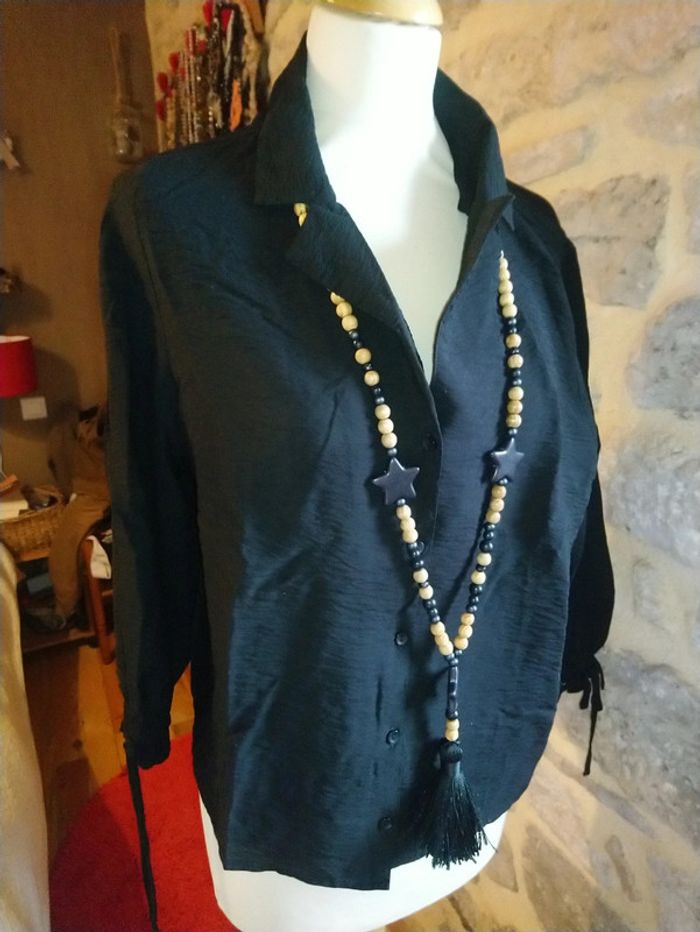 Superbe blouse effet froissé Gémo taille 46 - photo numéro 3