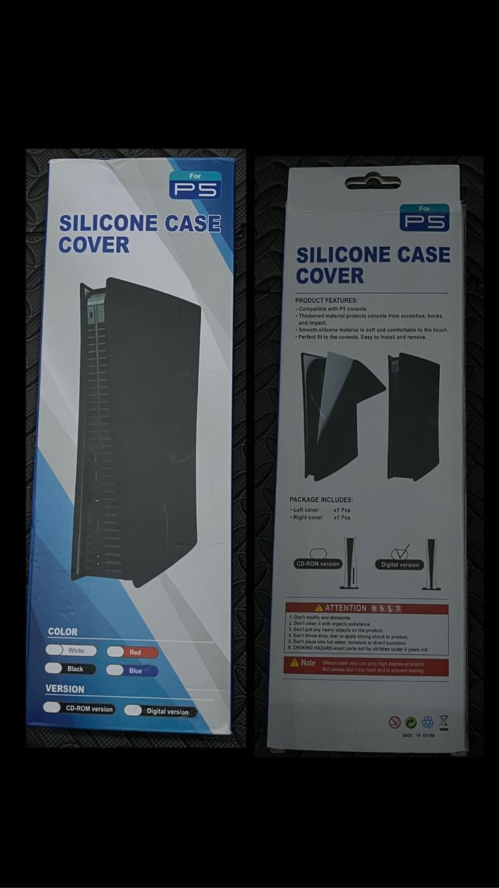 Protection en silicone PS5 (sans disque)