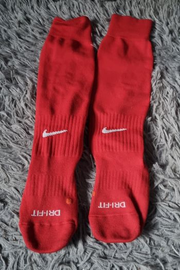 Chaussettes de foot rouge 27-30 Nike Dri-fit