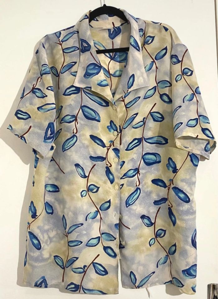 Chemise Vintage Imprimée Taille 46-48 - photo numéro 8