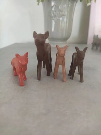 Playmobil Biche faon et renard