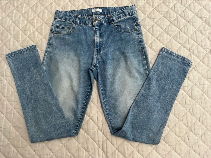 jeans bleu délavé taille 16 ans La Redoute (R pop) - photo numéro 5