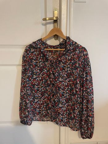 Chemise à fleurs