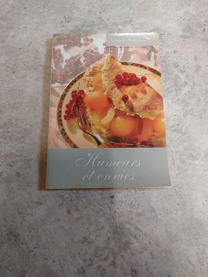 Livre cuisine humeurs et envies Weight watchers