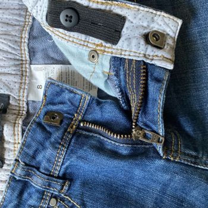 Jeans bleu IKKS  8 ans slim fit - photo numéro 8