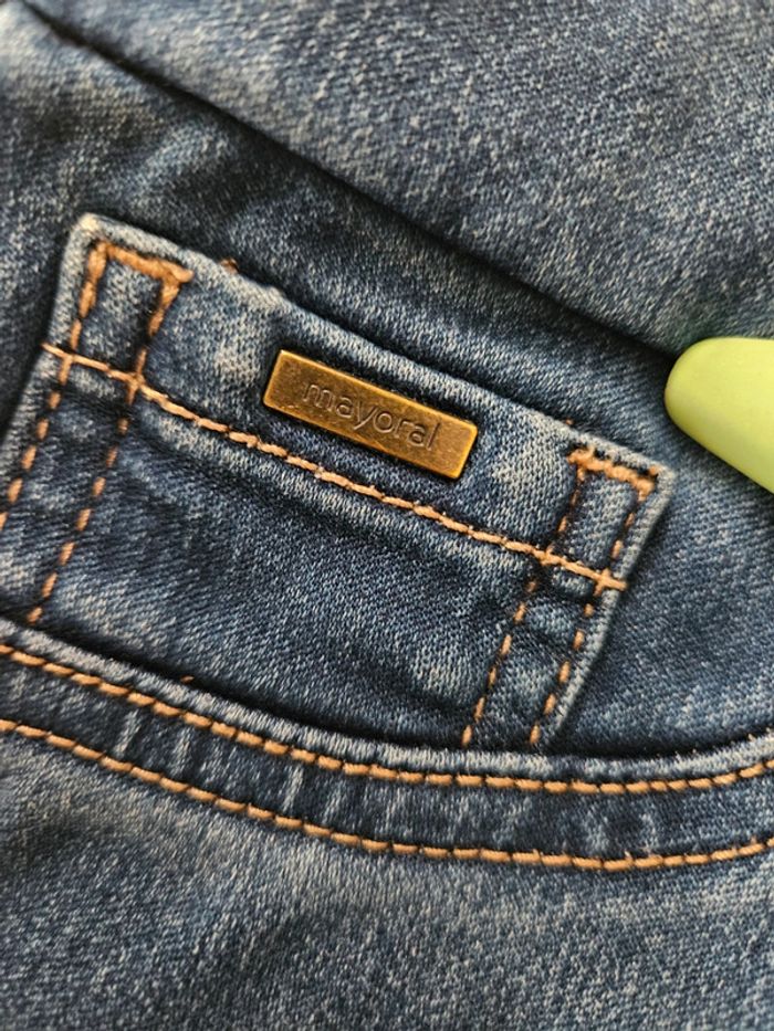 Mayoral jegging jeans taille 9. 10 ans - photo numéro 5