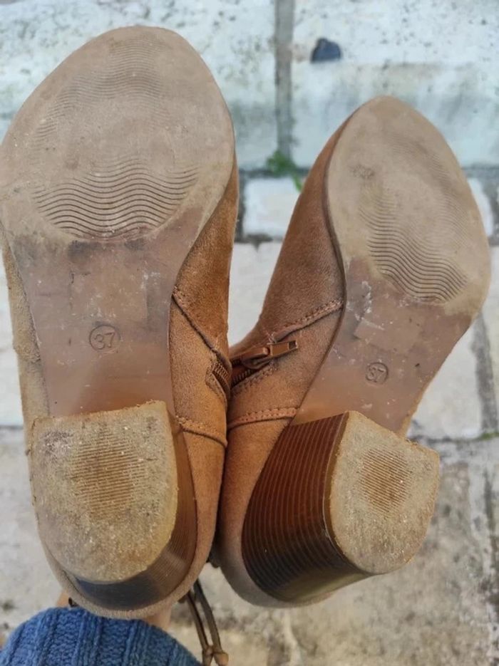 Bottines marron clair - photo numéro 7