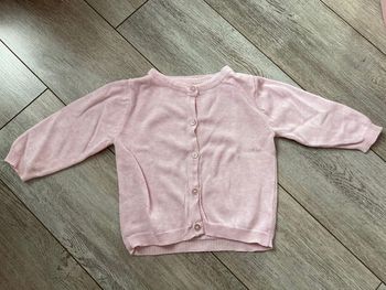 Gilet en laine bébé fille