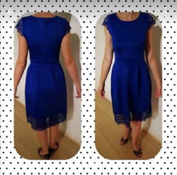 Robe bleu roi, taille xs