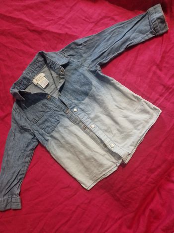 Chemise jean 18mois