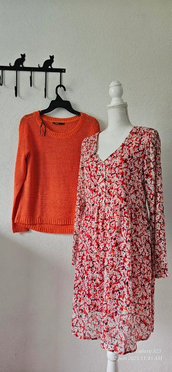 Look robe + pull taille S only