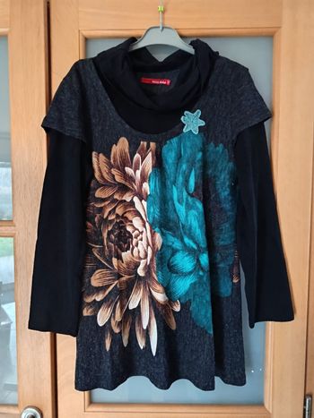 Pull tunique femme T3