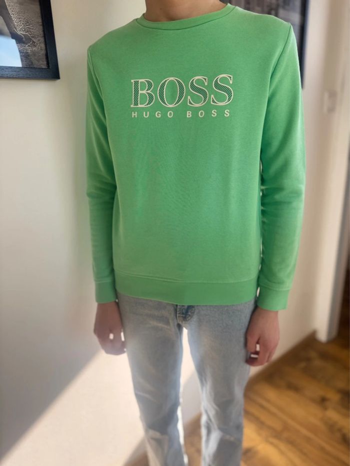 Sweat shirt Hugo boss 12 ans - photo numéro 3
