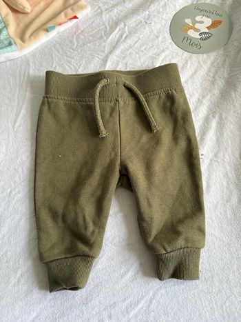 Pantalon Jogging Bébé - Vert Kaki (Primark) - 0/3mois