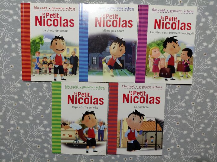 lot de 5 livres le petit Nicolas - photo numéro 2