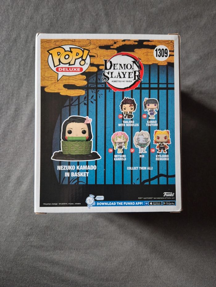 Funko Pop Nezuko Kamado in Basket 1309 Special Edition Demon Slayer - photo numéro 3