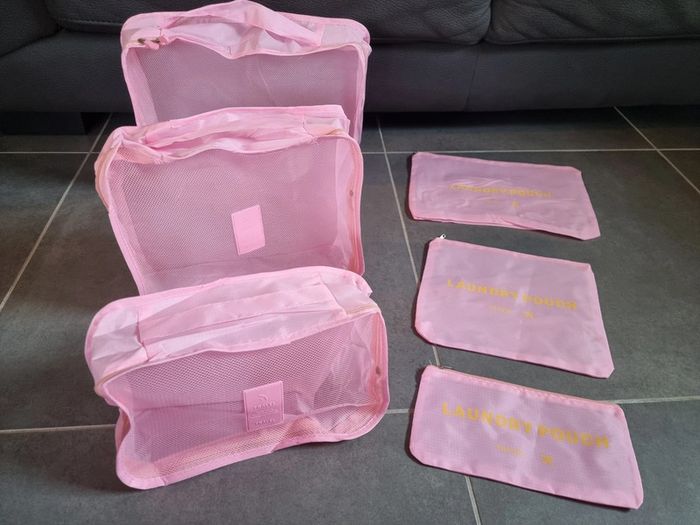 Lot de 6 organisateurs de valise - photo numéro 2