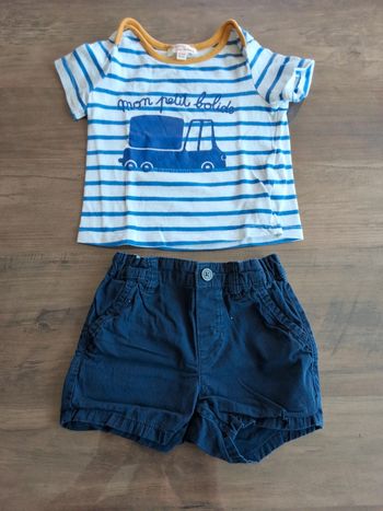 Ensemble t-shirt short