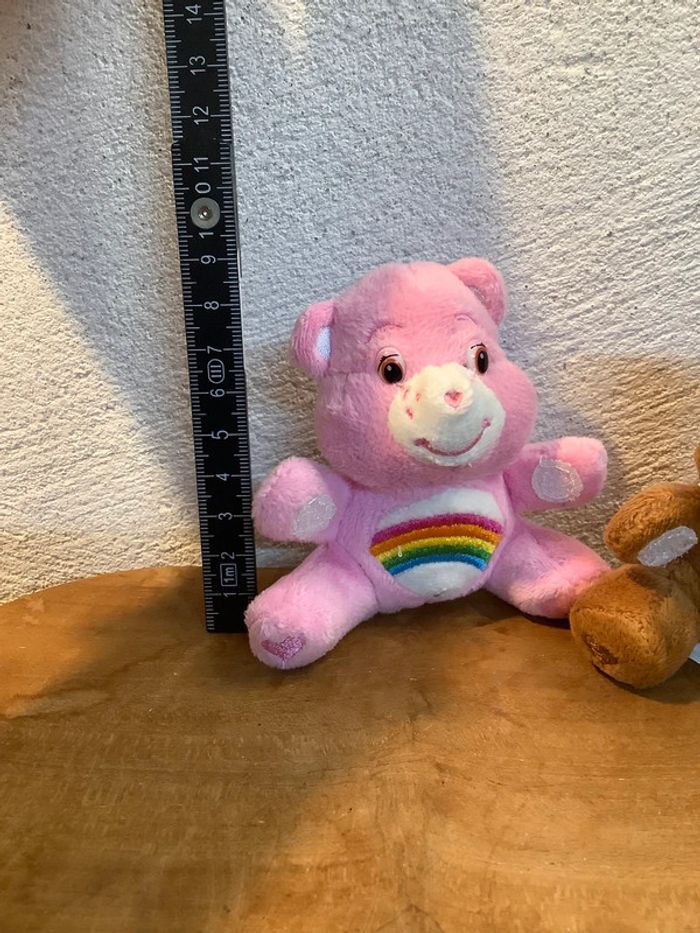 Duo mini peluches bisounours care bears vintage Quick - photo numéro 9